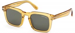 Gafas de Sol - Tom Ford - FT0751 DAX - 39N  SHINY YELLOW // GREEN