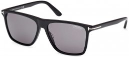 Gafas de Sol - Tom Ford - FT0832 FLETCHER - 01D  SHINY BLACK // GREY POLARIZED