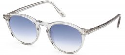 Gafas de Sol - Tom Ford - FT0904 AURELE - 20W  SHINY TRANSPARENT GREY // BLUE GRADIENT