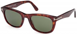 Gafas de Sol - Tom Ford - FT1076 KENDEL - 54N  HAVANA RED // GREEN