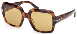 Gafas de Sol - Tom Ford - FT1082 KAYA - 53E  HAVANA GOLD // LIGHT BROWN