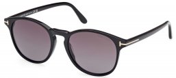 Gafas de Sol - Tom Ford - FT1097 LEWIS - 01B  SHINY BLACK // GREY GRADIENT