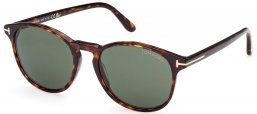 Gafas de Sol - Tom Ford - FT1097 LEWIS - 52N  DARK HAVANA // GREEN