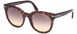 Gafas de Sol - Tom Ford - FT1109 MOIRA - 52B  DARK HAVANA // GREY GRADIENT