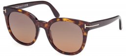 Gafas de Sol - Tom Ford - FT1109 MOIRA - 52H  DARK HAVANA // BROWN POLARIZED