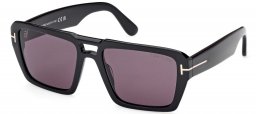 Gafas de Sol - Tom Ford - FT1153 REDFORD - 01A  SHINY BLACK // GREY