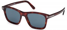 Gafas de Sol - Tom Ford - FT1179 BARRON - 54V  HAVANA RED // BLUE