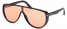 Gafas de Sol - Tom Ford - FT1182 ACHILLES - 05E  SHINY BLACK // BROWN PHOTOCHROMATIC