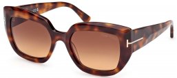 Gafas de Sol - Tom Ford - FT1192 SALTZMAN - 53F  DARK HAVANA // BROWN GRADIENT