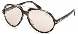 Gafas de Sol - Tom Ford - FT1210 AALTO - 56E  HAVANA GREY // BROWN PHOTOCROMIC