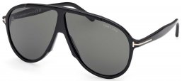 Gafas de Sol - Tom Ford - FT1211 VLADIMIR - 01N  SHINY BLACK // GREEN