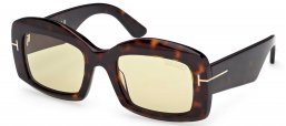 Gafas de Sol - Tom Ford - FT1218 VENETIA - 52E  DARK HAVANA // YELLOW PHOTOCHROMATIC