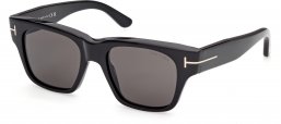 Gafas de Sol - Tom Ford - FT1280 CAINE-02 - 01A  SHINY BLACK // GREY