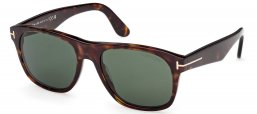Gafas de Sol - Tom Ford - FT1284 MARLON-02 - 52N  DARK HAVANA // GREEN