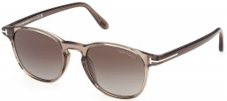Gafas de Sol - Tom Ford - FT1302 HOLT-02 - 45B  SHINY LIGHT BROWN // GREY GRADIENT