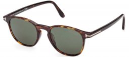 Gafas de Sol - Tom Ford - FT1302 HOLT-02 - 52R DARK HAVANA // GREEN POLARIZED