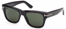 Gafas de Sol - Tom Ford - FT1304 FINN-02 - 01N  SHINY BLACK // GREEN