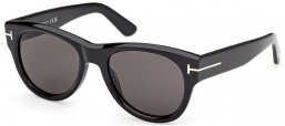 Gafas de Sol - Tom Ford - FT1305 BURTON-02 - 01A  SHINY BLACK // DARH GREY