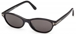 Gafas de Sol - Tom Ford - FT1310 CHLOE-02 - 01A  SHINY BLACK // GREY