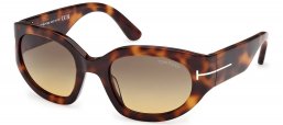 Gafas de Sol - Tom Ford - FT1313 ARIZONA-02 - 53B  HAVANA // GREY GRADIENT