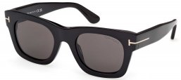 Gafas de Sol - Tom Ford - FT1314 EMMA-02 - 01A  SHINY BLACK // GREY