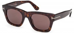 Gafas de Sol - Tom Ford - FT1314 EMMA-02 - 52E  DARK HAVANA // BROWN
