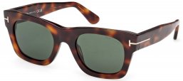 Gafas de Sol - Tom Ford - FT1314 EMMA-02 - 53N  HAVANA HONEY // GREEN