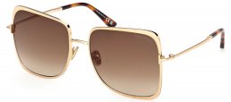 Gafas de Sol - Tom Ford - FT1319 TARA-02 - 30F  SHINY GOLD // BROWN GRADIENT