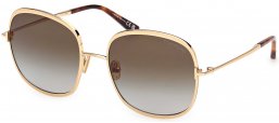 Gafas de Sol - Tom Ford - FT1320 SOFIA-02 - 30P  SHINY GOLD // GREEN GRADIENT