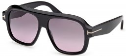 Gafas de Sol - Tom Ford - FT1324 RHONDA-02 - 01B  SHINY BLACK // GREY GRADIENT
