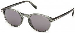 Gafas de Sol - Tom Ford - FT1331 PRESCOTT-02 - 93A  TRANSAPRENT GREEN // GREY