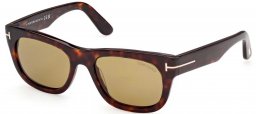 Gafas de Sol - Tom Ford - FT1334 MARSHALL-02 - 52N  HAVANA // LIGHT GREEN