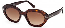 Gafas de Sol - Tom Ford - FT1341 MERYL-02 - 52F  DARK HAVANA // BROWN GRADIENT