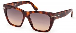 Gafas de Sol - Tom Ford - FT1343 FLYNN-02 - 53B  HAVANA // SMOKE GRADIENT