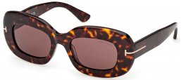 Gafas de Sol - Tom Ford - FT1345 ISLAY-02 - 52T  DARK HAVANA // BURGUNDY GRADIENT