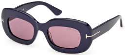 Gafas de Sol - Tom Ford - FT1345 ISLAY-02 - 53P  HAVANA // GREEN GRADIENT