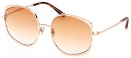 Gafas de Sol - Tom Ford - FT1349 ABBEY-02 - 28F  SHINY ROSE GOLD // BROWN GRADIENT