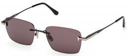 Gafas de Sol - Tom Ford - FT1354 JAKE-02 - 01A  SHINY BLACK // GREY