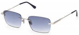 Gafas de Sol - Tom Ford - FT1354 JAKE-02 - 16W  SHINY PALLADIUM // BLUE GRADIENT