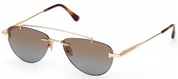 Gafas de Sol - Tom Ford - FT1356 ASTOR-02 - 30F SHINY GOLD // BROWN GRADIENT