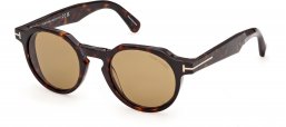 Gafas de Sol - Tom Ford - FT1358 THOMAS-02 - 52E  DARK HAVANA // BROWN