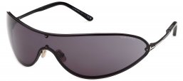 Gafas de Sol - Tom Ford - FT1396 BRADY-02 - 01A  SHINY BLACK // DARK GREY