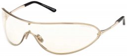 Gafas de Sol - Tom Ford - FT1396 BRADY-02 - 32C  SHINY PALE GOLD // LIGHT GREY MIRROR