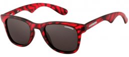 Sunglasses - Carrera - CARRERA 6000 - 86M (70) SOFT RED HAVANA // BROWN