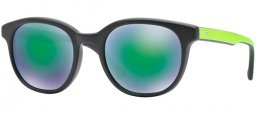 Gafas de Sol - Vogue - VO2730S - W44/3R  MATTE BLACK // LIGHT GREEN MIRROR GREEN