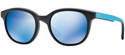 Gafas de Sol - Vogue - VO2730S - W44/55  MATTE BLACK // DARK BLUE MIRROR BLUE
