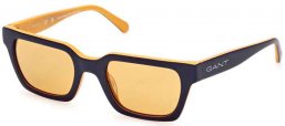 Sunglasses - Gant - GA7218 - 92E  BLUE YELLOW // LIGHT BROWN