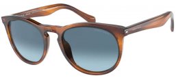 Sunglasses - Giorgio Armani - AR8149 - 5903Q8 STRIPED HONEY // AZURE GRADIENT BLUE