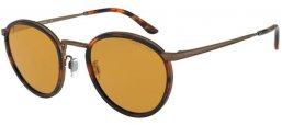 Sunglasses - Giorgio Armani - AR 101M - 3292R9 YELLOW HAVANA // LIGHT BROWN PHOTOCROMIC