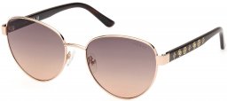 Gafas de Sol - Guess - GU00101 - 32F  SHINY PALE GOLD // BROWN GRADIENT